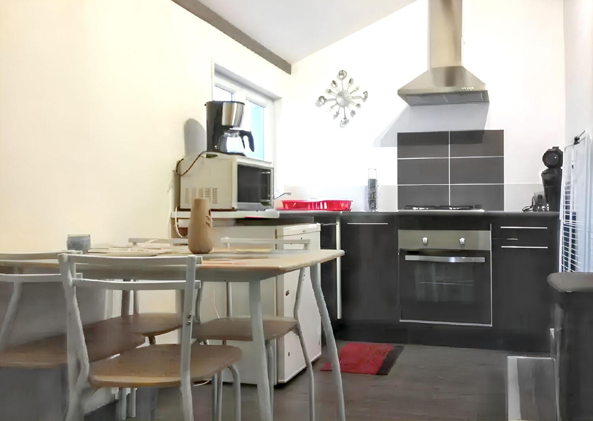 Studio Charmant A Vierville Sur Mer 30M² Avec Jardin Exterior foto